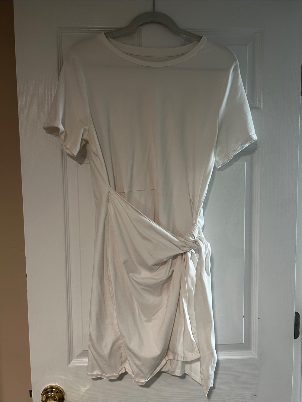 A New Day - White Wrap Dress - Large